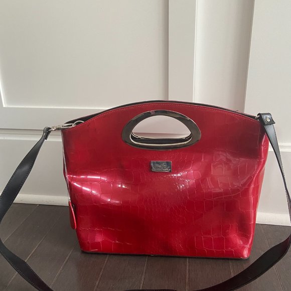 Beijo Top Handle Bag with Cross Body Strap & Matching Wallet - Picture 2 of 3